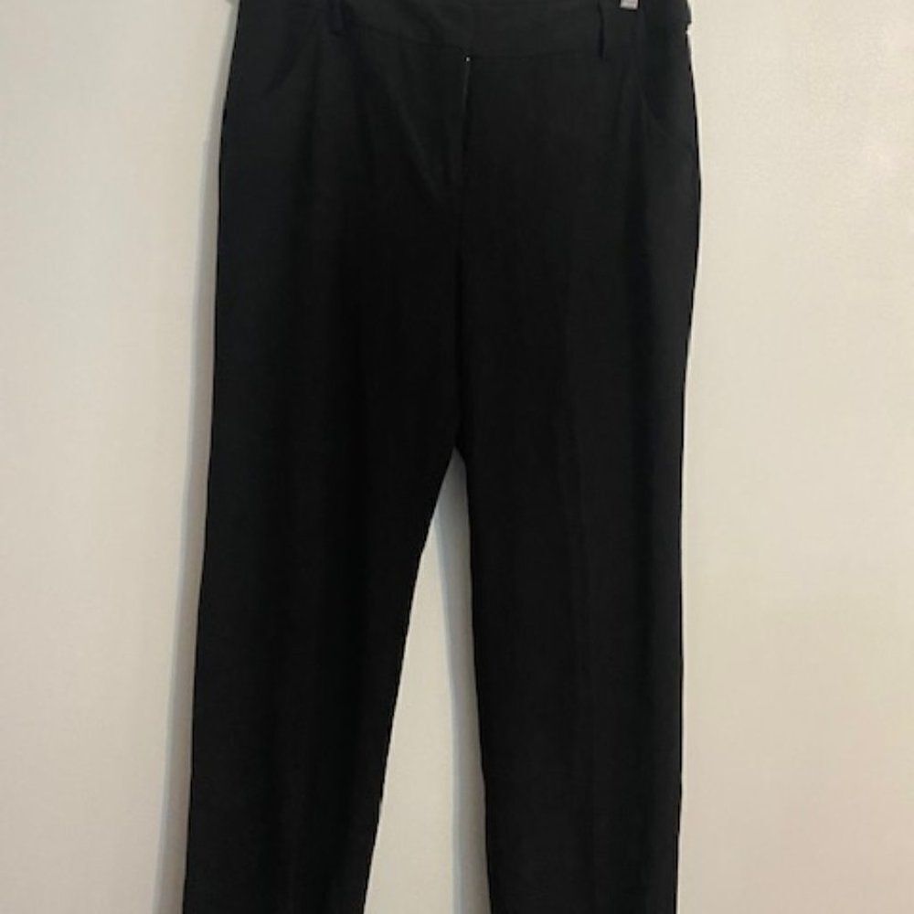 Atelier Black flare pants, size 10P